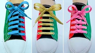 ATAR CORDONES  Ideas Increibles Para Amarrar Tus Agujetas [upl. by Adnocahs711]