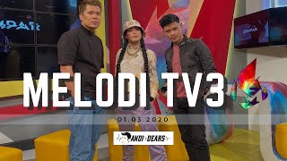 Melodi TV3 Interview with Andi Bernadee  Andi Dears Official [upl. by Pandora]