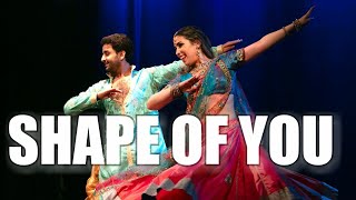 Shape of you  Kathak Fusion  Tandva Show Barcelona  Indian Raaga [upl. by Anuahs]