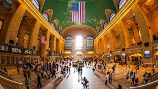 Walking Tour of Grand Central Terminal — New York City 【4K】🇺🇸 [upl. by Jarad]