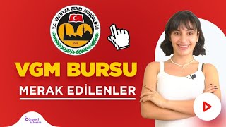 VGM BURSU  VAKIFLAR GENEL MÜDÜRLÜĞÜ BURSU MERAK EDİLENLER [upl. by Xad]