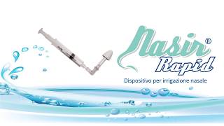 Nasir Rapid®  Dispositivo per irrigazione nasale rapida [upl. by Zelig]