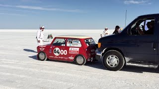 Racing at the Bonneville Salt Flats [upl. by Arhaz746]