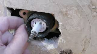 repair leaky shower diverter valve replacement [upl. by Columba]