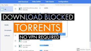 How to Download torrent blocked by ISP School  College  No VPN required [upl. by Rector299]