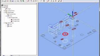 Complete Wire EDM Program from 2D dxf with ESPRIT [upl. by Triplett]