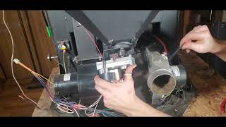 Pellet Stove Auger Motor Replacement Winslow PS40 [upl. by Bowlds]