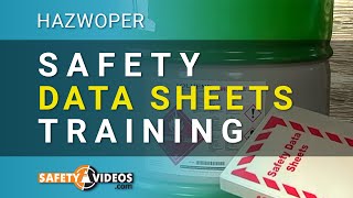 HAZWOPER Safety Data Sheets Training from SafetyVideoscom [upl. by Murrah]