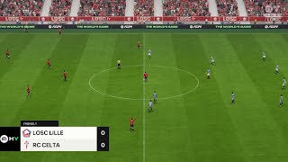 Lille vs Celta Vigo 30072024 Club Friendlies EA FC 24 [upl. by Teddy]