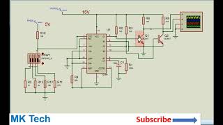 TL494 PWM Circuit on Proteus Simulation [upl. by Nillad]