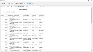 C Tutorial  How to create RDLC Report with parameters  FoxLearn [upl. by Aigroeg]