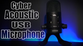 Cyber Acoustics Pro Microphone CVL2004 Condenser Microphone [upl. by Lamahj]