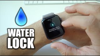 How to Turn ON or OFF Apple Watch Water Lock  What is it for [upl. by Gisser]