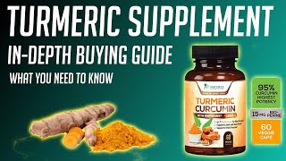 Turmeric Supplements 2022 InDepth Guide  Brand Suggestions [upl. by Ettelloc]