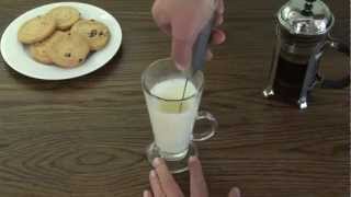 Aerolatte  The Original Steam Free Milk Frother [upl. by Yanaton]