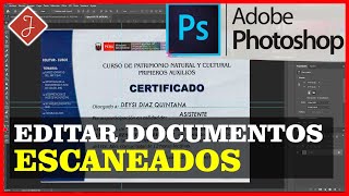 Edición Eficaz de Documentos Escaneados Paso a Paso [upl. by Nilyahs]