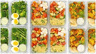 Vegetarian Meal Prep Recipes  Back to School  Healthy  Quick  Easy [upl. by Roanna]