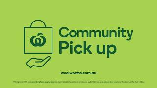 Woolworths Community Pick Up [upl. by Arikat194]