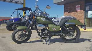 Ghost 250cc street legal  chopper  cruiser bike in depth review  overview [upl. by Brenda]