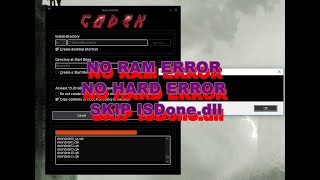 How to skip ISDonedll error While installing games 100 Without App or edit RAM CODEX [upl. by Haimaj]