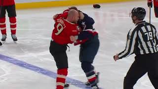 USA vs Canada Hockey Fight [upl. by Schiffman]