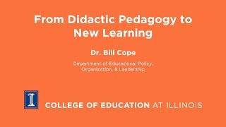 From Didactic Pedagogy to New Learning [upl. by Hollister]