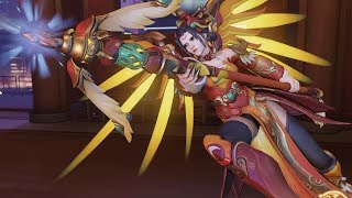 Mercy  Zhuque  Overwatch Lunar New Year 2018 Skin Spotlight [upl. by Lexy]