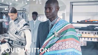 Mens FallWinter 2021 Behind the Scenes with Virgil Abloh – Part 2  LOUIS VUITTON [upl. by Paolina]