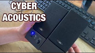 Cyber Acoustics USB Powered 20 Desktop Speaker System [upl. by Lyred]