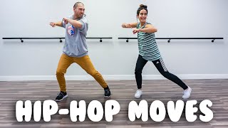 Hip Hop For Beginners 5 Basic Moves [upl. by Enilecram]