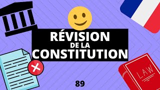 La RÉVISION de la Constitution  Droit constitutionnel [upl. by Bonita]