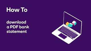 How to download a PDF bank statement  NatWest [upl. by Tnomad633]