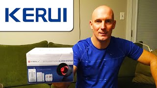 Kerui Standalone Home Office Wireless Alarm System 4K Setup amp Review [upl. by Askari]