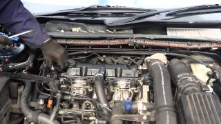 Rocker cover gasket replacement  Peugeot 406 20 HDi 110 [upl. by Tedman]