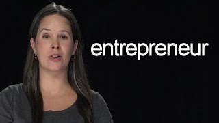 How to Say Entrepreneur – American English [upl. by Ecylla]