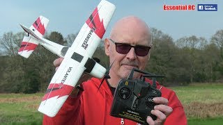 THE CHEAPEST and EASIEST WAY TO TRY radio controlled RC FLYING  EASY TO FLY Volantex Trainstar [upl. by Nauq]