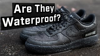 Nike x GoreTex Air Force 1 TEST amp REVIEW [upl. by Greenberg583]