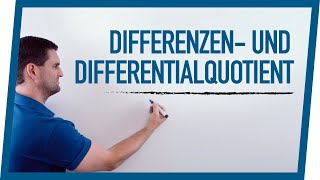 Differenzen und Differentialquotient  Mathe by Daniel Jung [upl. by Rozella]