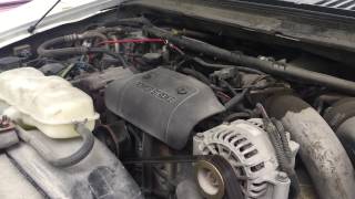 73 Powerstroke Fuel Filter Change [upl. by Neva]