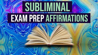 Exam Success Affirmations  Subliminal Spoken Affirmations  Theta Waves [upl. by Ruhtracam332]