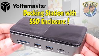 YottaMaster USB Docking Station with SSD Enclosure  REVIEW [upl. by Zena]