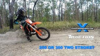 Should you buy a 250 or 300 two stroke dirt bike︱Cross Training Enduro [upl. by Placeeda]