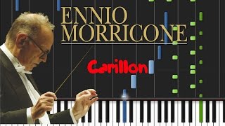 Ennio Morricone  Carillon Piano Tutorial ♫ [upl. by Gans]