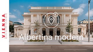 Inside the Albertina modern Contemporary Art Museum  VIENNA SHOWCASE [upl. by Assirt]