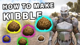 How to Make KIBBLE in Ark ► Ark [upl. by Ahsinyd]