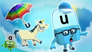 Alphablocks  The Letter U  Learn to Read  Phonics for Kids  Learning Blocks [upl. by Annahavas]