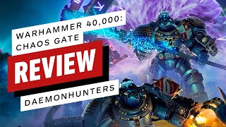 Warhammer 40K Chaos Gate  Daemonhunters Review [upl. by Joris]