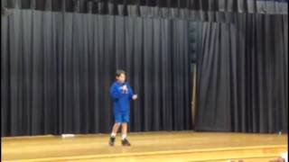 11 Year Old Kid Kills Rap God At Talent Show [upl. by Rebe]