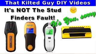 😳How to Use a Stud Finder Updated for 2022 [upl. by Kcirtapnhoj857]