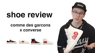 Comme des Garcons x Converse Review [upl. by Reggy]